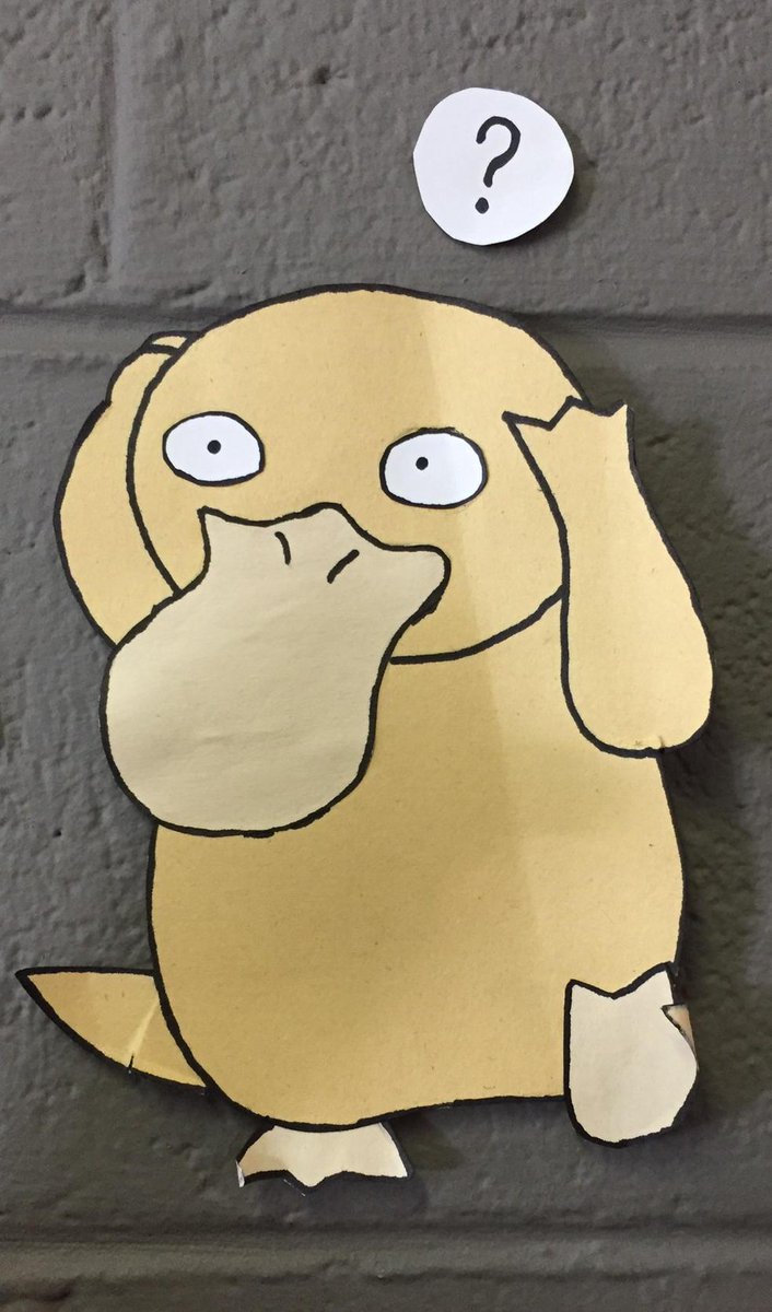csfquestions's tweet photo. Psyduck agrees that it's ok to have questions about #Christianity. Ask us yours by tweeting #CSFQ http://t.co/kd3JmzZm0P