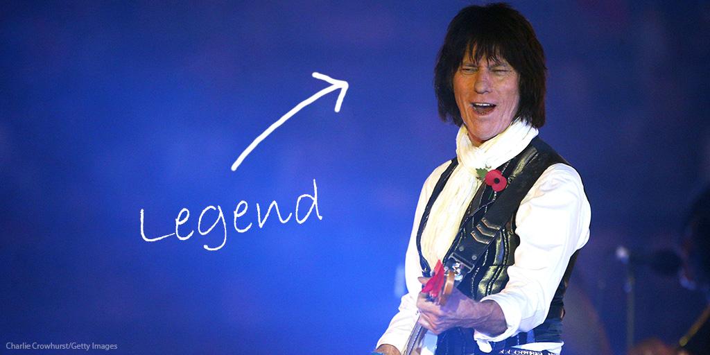 Happy 71st birthday to the one and only JEFF BECK! 