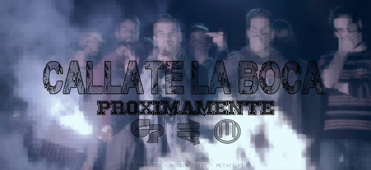 PRÓXIMAMENTE
<a href="/CRIMENPERFECTO_/">Crimen Perfecto</a> &amp; @mllwtrpz &amp; <a href="/METAFILMICO/">METAFILMICO</a>
#CÁLLATELABOCA