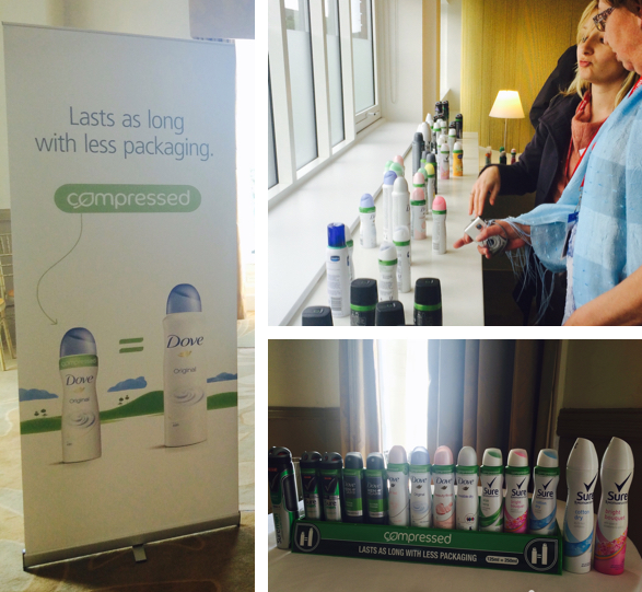 UnileverUKI's tweet photo. Discovering more about the technology behind our exciting #innovation that is compressed deodorants at Leeds R&amp;D http://t.co/lhiXvuR75q