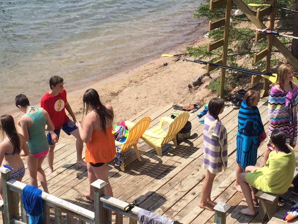 MissRobertson4's tweet photo. The grade 6-9 students at PCS are enjoying their year end field trip at Camp Oshkidee. http://t.co/cONkMKdcjS