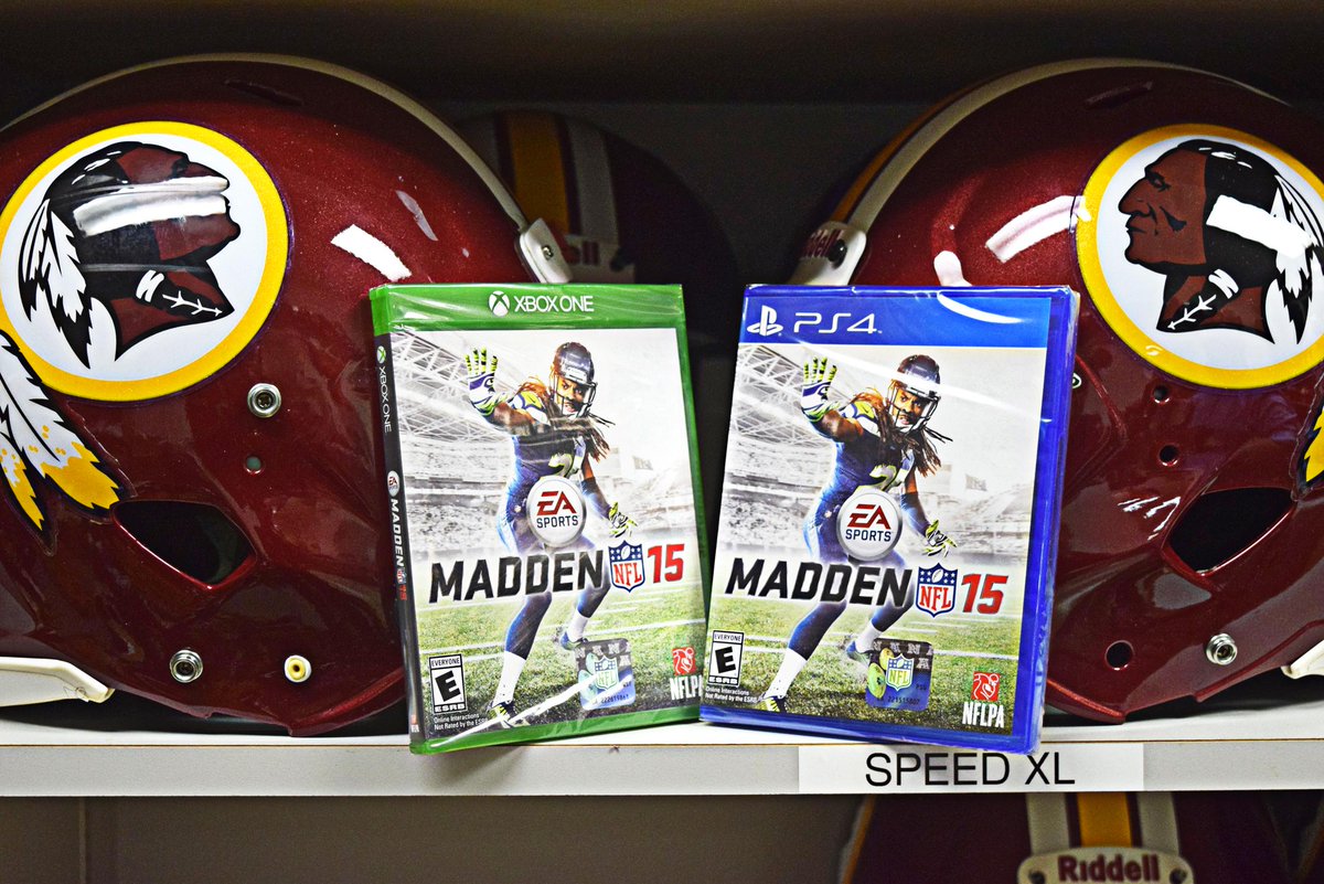 Commanders's tweet photo. We've got just a few copies of @EAMaddenNFL 15 left to give away. RT &amp; you could win! #HTTR #MaddenMadness http://t.co/H3TxSrZbcs
