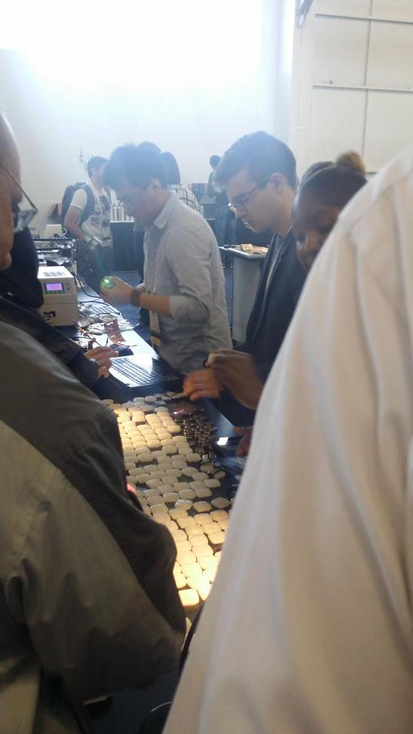 dapplestone's tweet image. Popup factory! Custom manufacturing. Mobile and on demand! #SolidCon