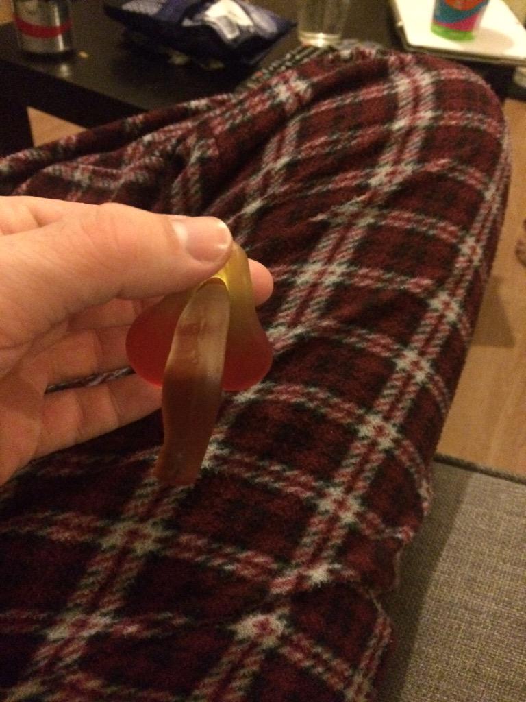 clarke_player's tweet photo. Turns out I can make pic a mix dirty. A simple double cherry and coke bottle and we have a lovely willy and balls http://t.co/cFCj5TjUOK