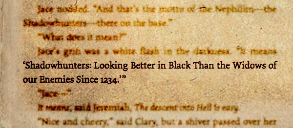 ShadowhuntersWR's tweet photo. ShadowhuntersWriters are excited to share our favorite book quotes every Wed. #SHQuoteOfTheWeek @ShadowhuntersTV http://t.co/euQboZXO1S