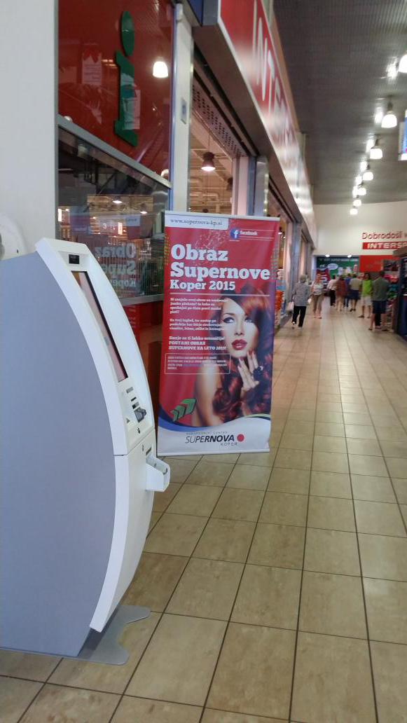 BTCComCoin's tweet photo. Launched new #Bitcoin one way ATM in #SuperNova shopping center Koper. Operator @GreComCompany. @CoinATMRadar http://t.co/x5C2vmwpQT