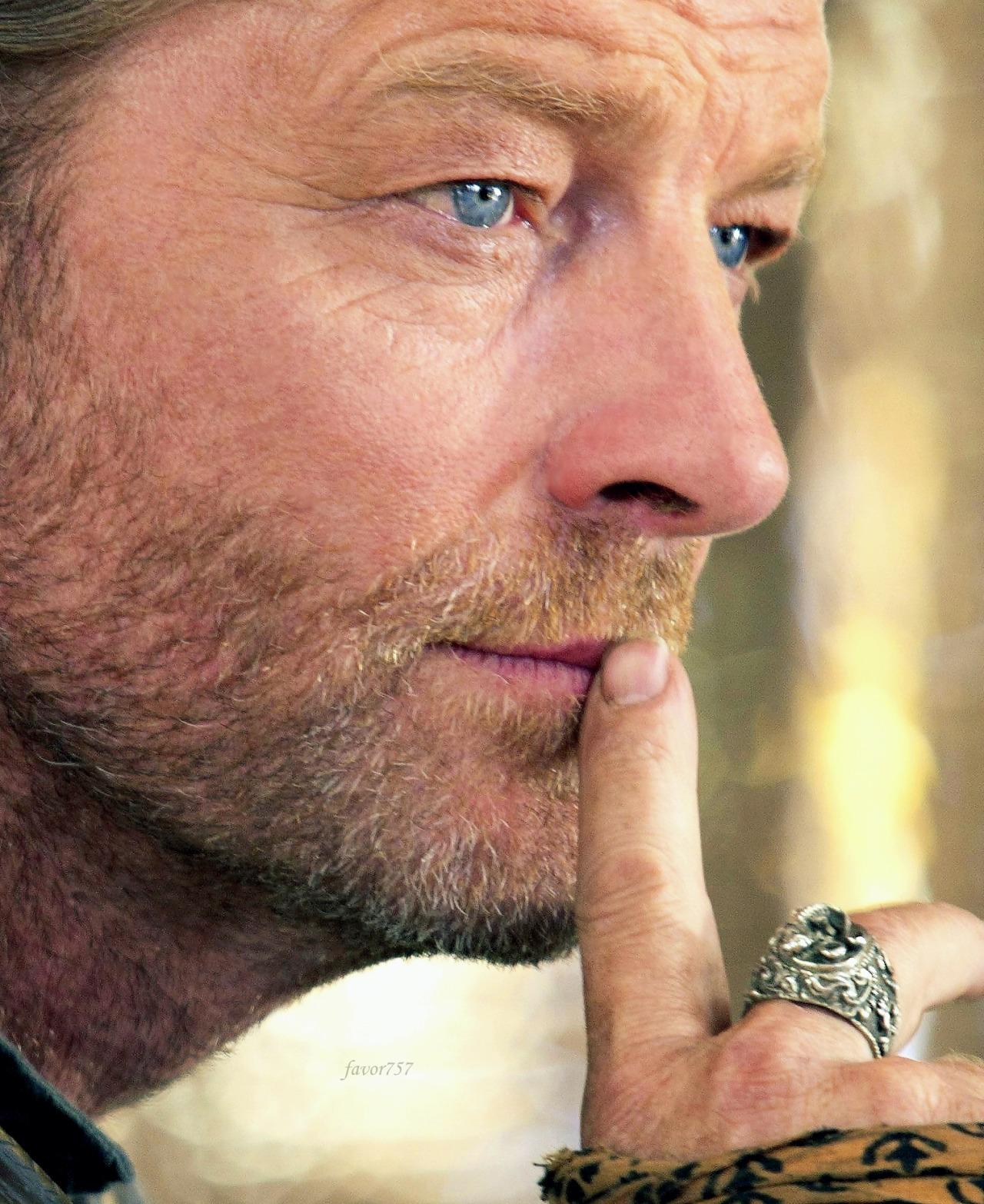 I\m a bit late but happy birthday Iain Glen aka hot blondie scot bear 