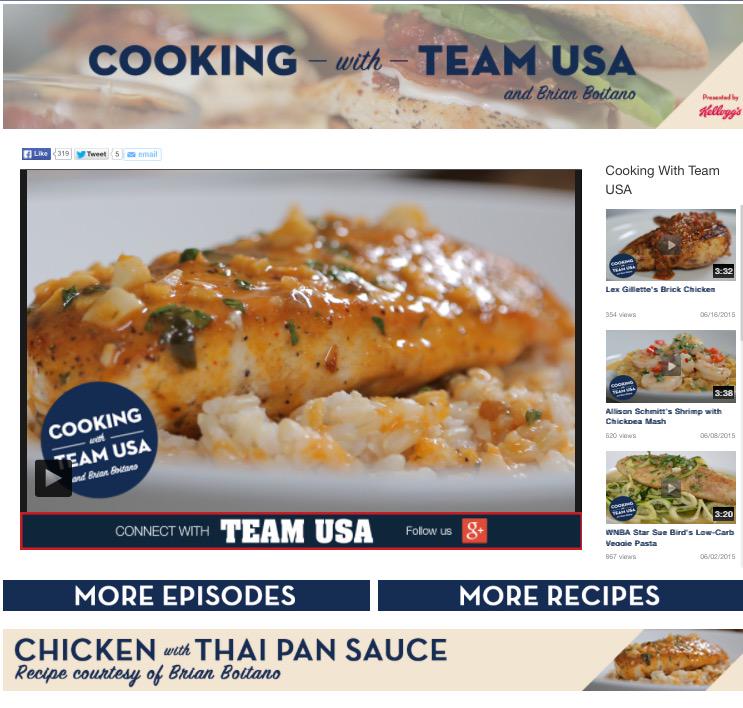 FuelupNU's tweet photo. Great Cooking Resource for Athletes! Thanks @TeamUSA ! http://t.co/OFmUM4jTKb #RecipesForDays #MakeYourFuel http://t.co/uKDwsKIa0K