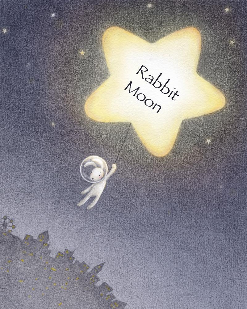 ' Rabbit Moon' Adventure of a lonely rabbit from the moon(who makes stars). #PBPitch