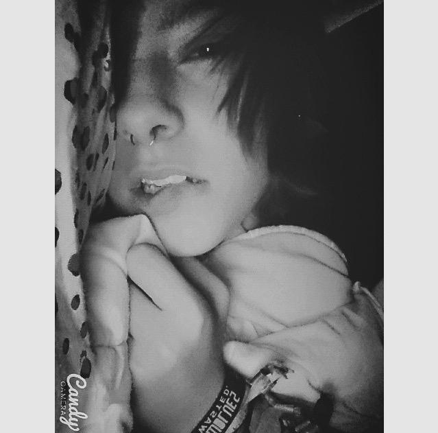 Laying on the floor.. 

Goodnight❤️