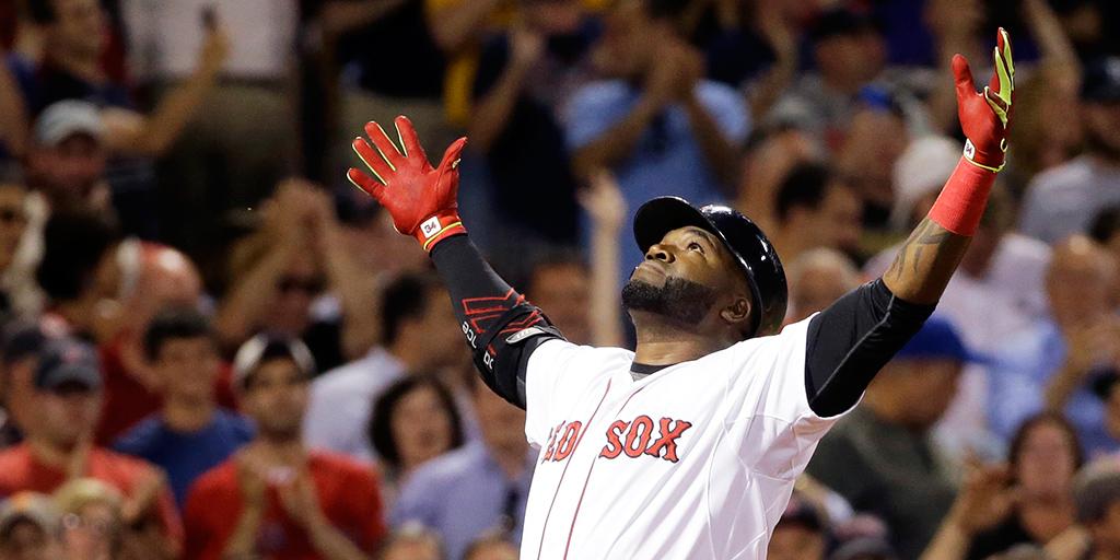 MLB's tweet photo. Big Papi’s hands go up … and stay there: http://t.co/dslW1tSNwR #Crushed http://t.co/pS4L9cp0pt