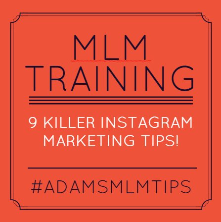 #AdamsMLMtips Need More FREE Leads? Check out these 9 Killer Instagram Marketing Tips: buff.ly/1KdlcLQ