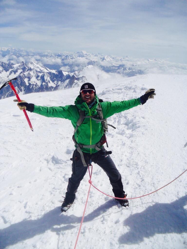 Mont Blanc - done! #montblanc8 justgiving.com/EmilyFfion-Mon…