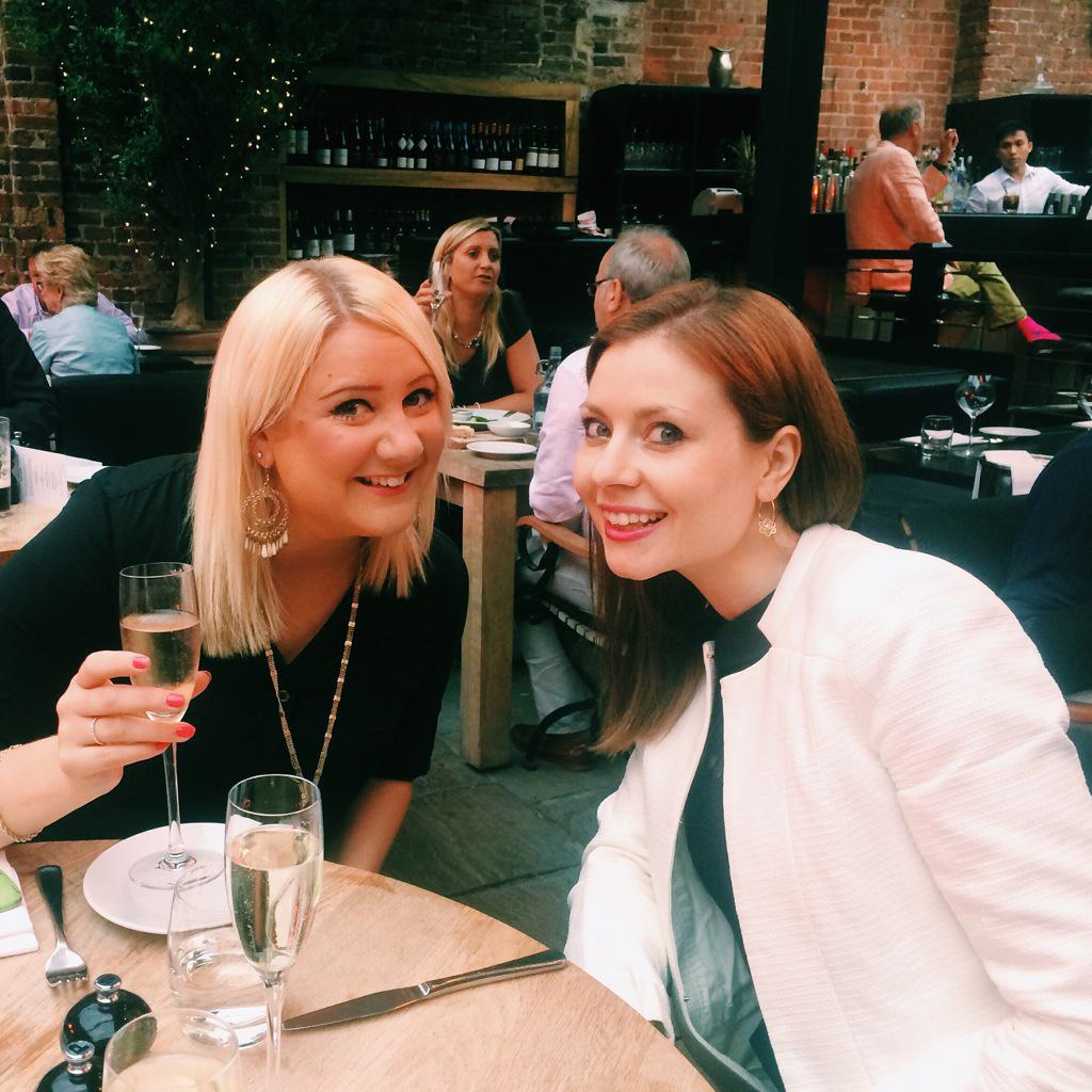 Lucysaxo's tweet photo. Lovely meal at @RBG_TunbridgeW 🎂🎈🎉🎊 @RowenaStanyer @ableek http://t.co/k0dvCThrVY