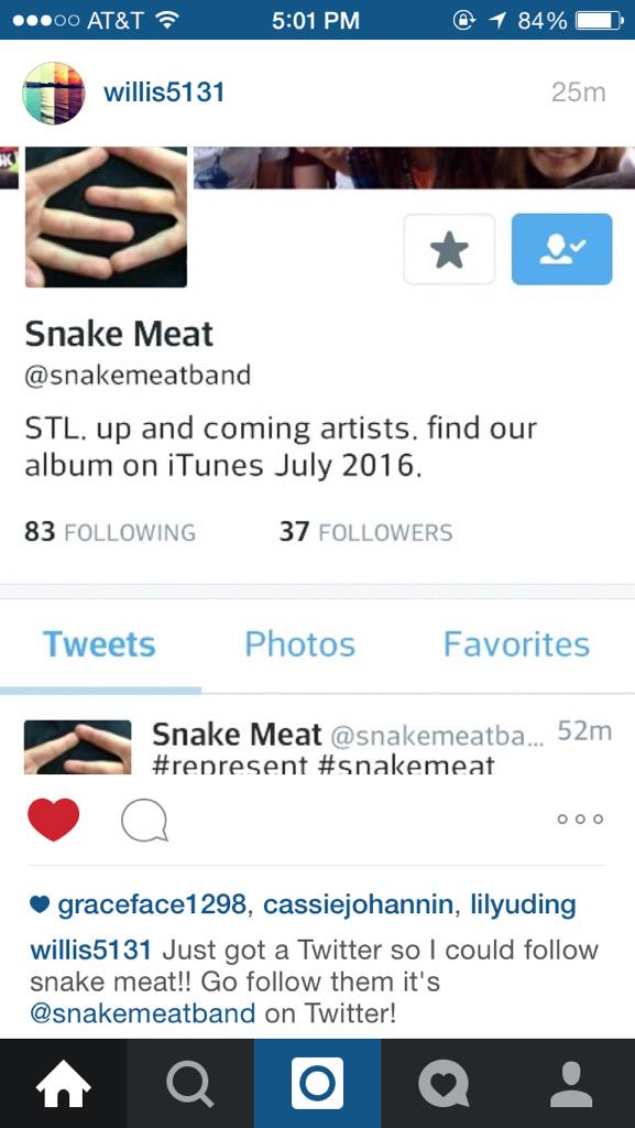 snakemeatband's tweet photo. 😏😏😏✌ #fangamestrong #snakemeat #loveourcampfriends http://t.co/zER36XmR6U
