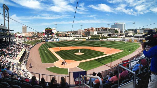 griffsz's tweet photo. Congrats to @BhamBarons Regions Field for being named best Double A ballpark! http://t.co/Q78pPnxAwG