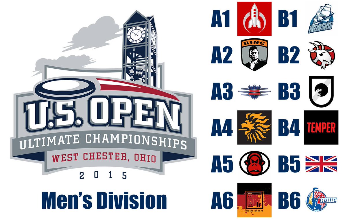 usopenultimate's tweet image. Men's division pools/schedule for the 2015 #usopenoh: play.usaultimate.org/events/US-Open…