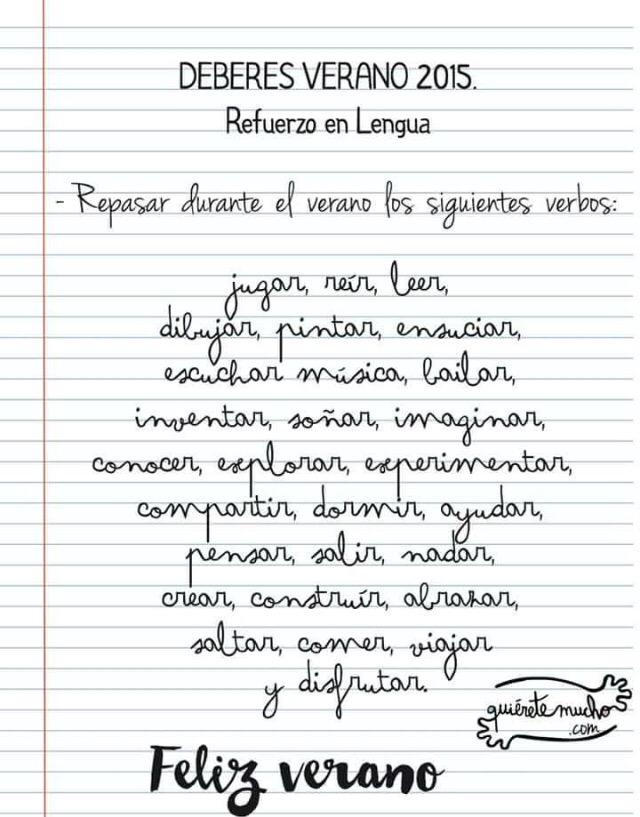 laurajulia404's tweet photo. deberes #verano @bibliolachar @JuntaGranada @cepdegranada @usteaeducacion @senecaeducacion @cargueru72 @Cuauhtlatoac http://t.co/r3miQldhXd