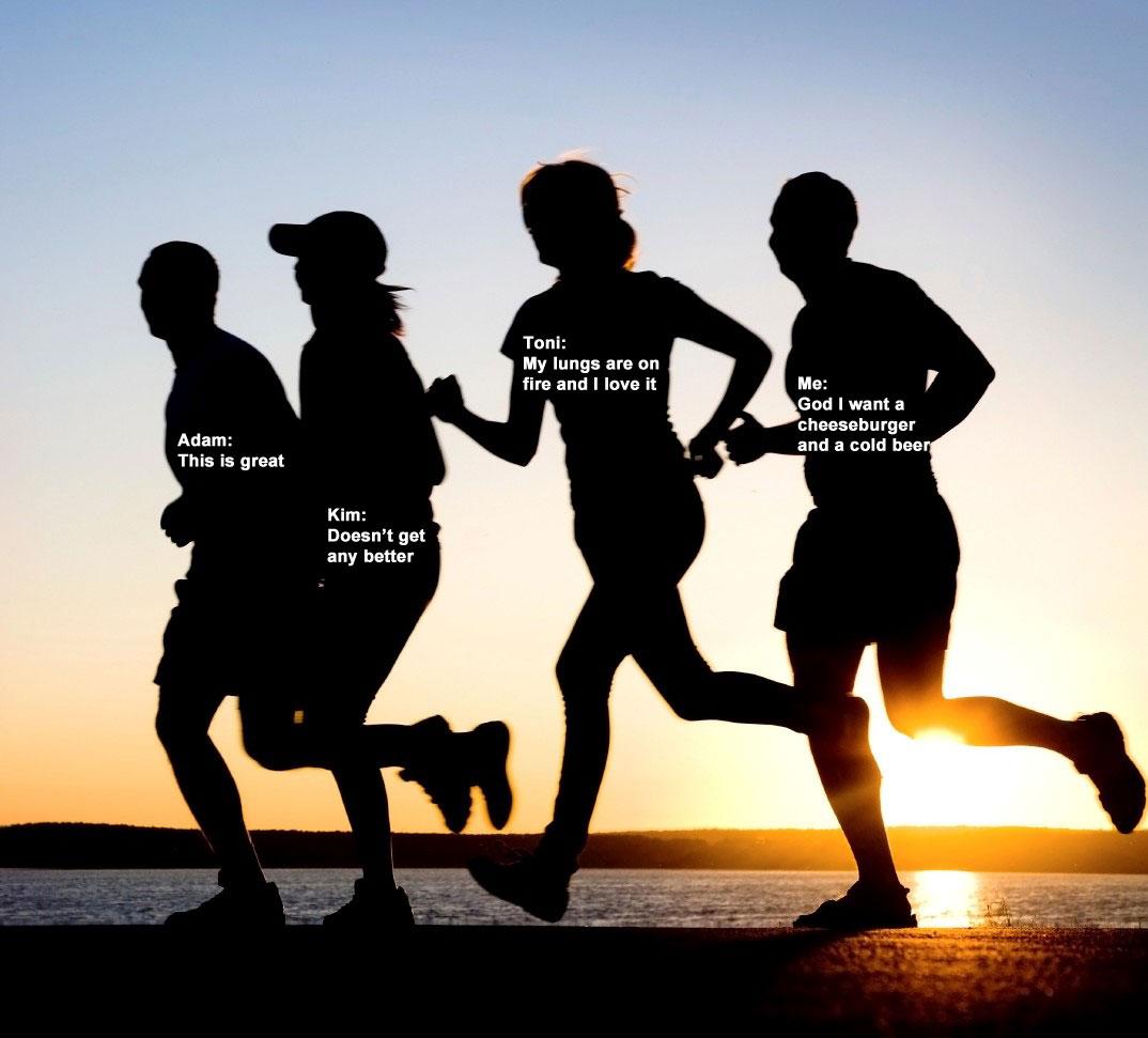 gpar2000's tweet photo. Sometimes going on a group run is the best; and torture at the same time! #happyrunner We runners are #TorturedSouls http://t.co/QHtsJrXaw0