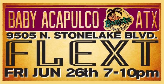 BabyAcapulco's tweet image. Swing by this Friday to see #Flext live! #BabyAs