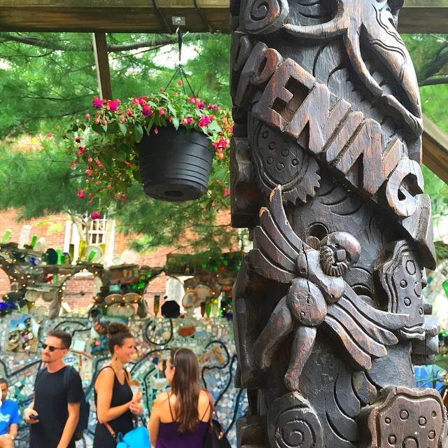 Penn's tweet photo. Exploring Philly: Magic Gardens - Good things are haPENNing on South Street. #penn #magicg… http://t.co/lshnPeFc4g http://t.co/i9zqr6Gr3J