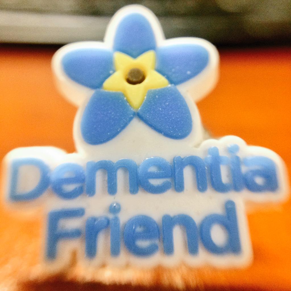 #AlzAdvocates are also @DementiaFriends