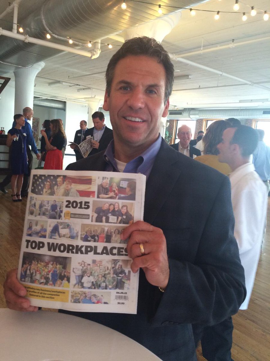 Techelec's tweet image. Our president, Kurt Canova, representing @Tech_Elec at #topworkplaces #stlouis @TopWorkplaces