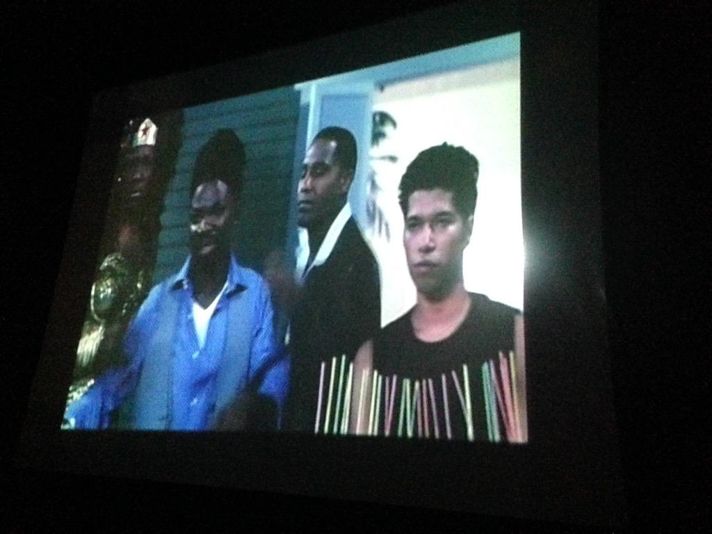 me_taichunn's tweet photo. #patrikIonPolk #LGBTPrideMonth #punks  The lights are off. The projector is ready. The movie is on. http://t.co/j3kccx93ww