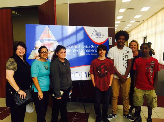 Julie Engelking and LJI students presenting at the state PBIS Conference on Restorative Discipline. VERY PROUD #bthe1