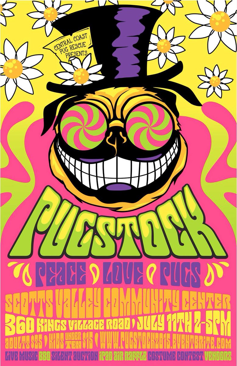 MinnieMaxPugs's tweet image. Get your tickets for PUGSTOCK, July 11th in Santa Cruz NOW! 
#pugchat @CCPugRescue 
eventbrite.com/e/santa-cruz-p…