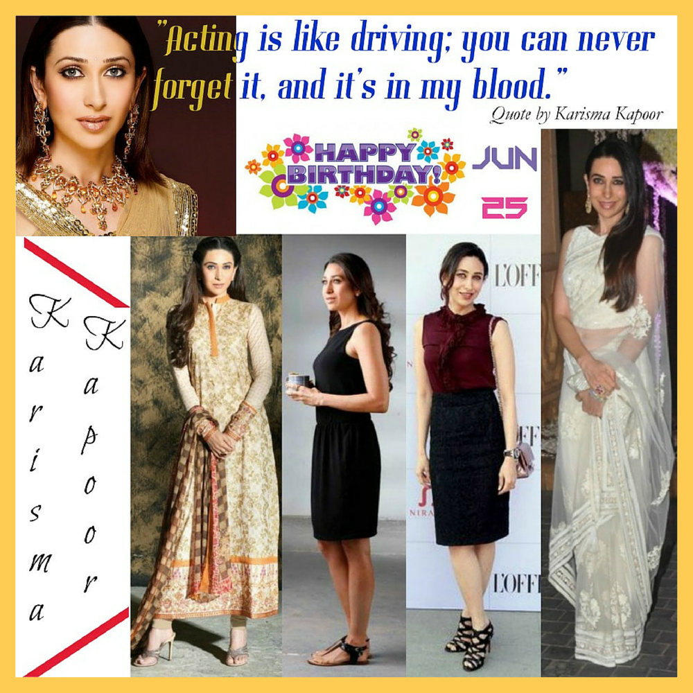 Happy Birthday Karisma Kapoor - June 25 Event  