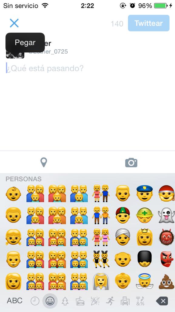Esther_0725's tweet image. Los nuevos emoticonos de iOS 8.3 son de  Mordor. #Emoji #iOS8_3