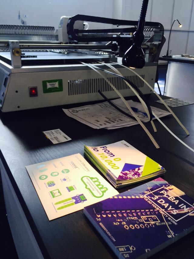 seeedstudio's tweet image. Ask us about PCBA in 3 days at #popupfactory #SolidCon