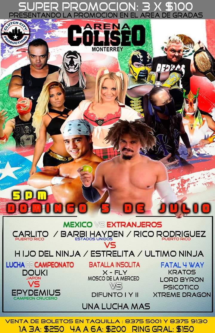 ProderMTY's tweet photo. Este 5 de Julio se presenta el #TeamProder en @ArenaColiseoMTY esperamos contar con su apoyo #YoSoyProder http://t.co/XhkqLbB38J