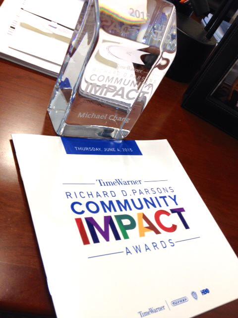 changesq's tweet image. Honored to receive Time Warner&apos;s highest public service award for my work with @ACC_SoCal @ACCinhouse @StreetLawInc