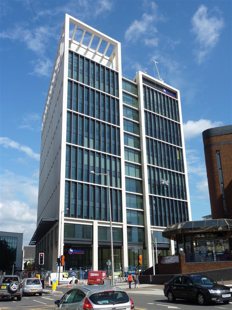 Admiral House, Cardiff in all its splendour. Winner of the 2015 British Precast Best Project Award @British_Precast