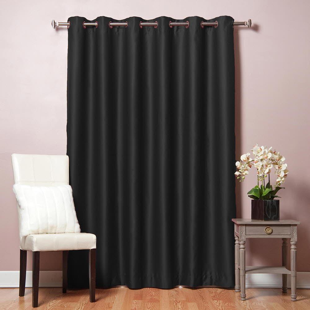 shopingly's tweet image. Black Wide Width Flame Retardant Basic Solid Grommet Thermal Insulated Blackout Curtains
shopingly.com/product/black-…