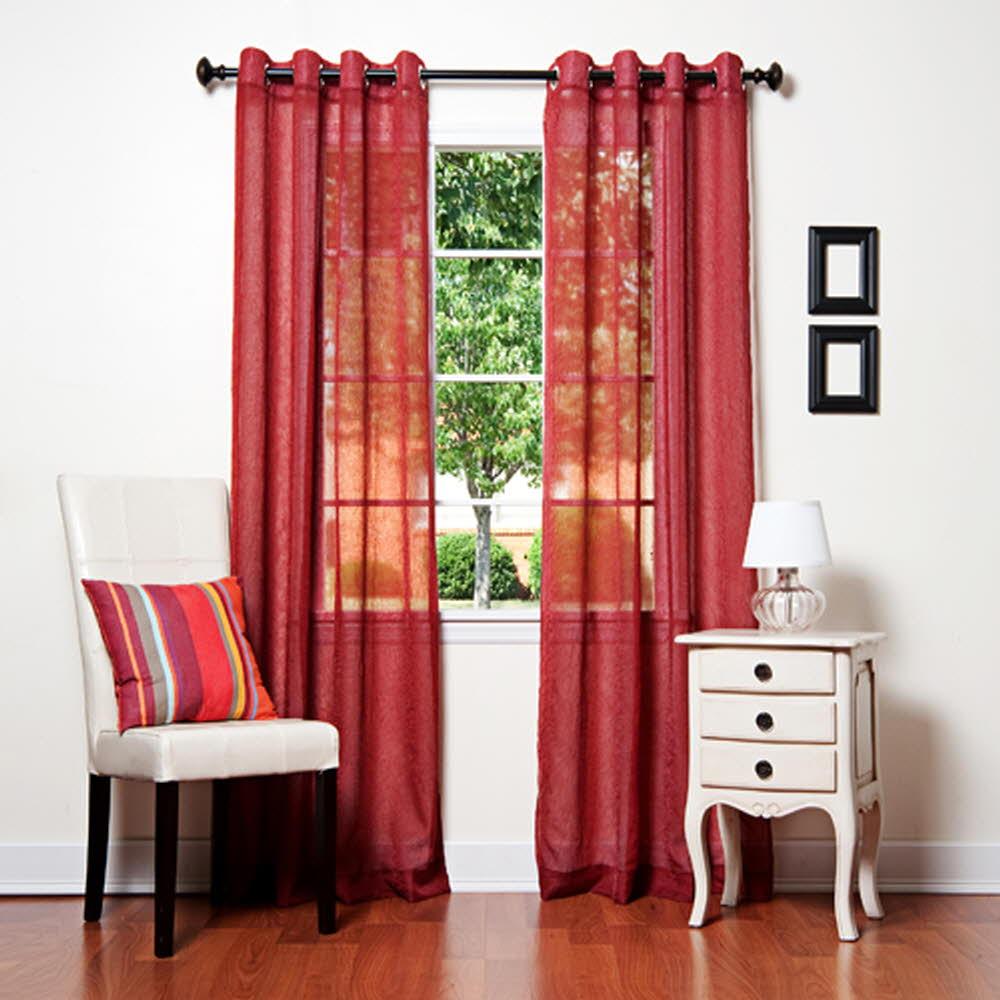 shopingly's tweet image. Burgundy Crushed Voil Sheer Grommet Top Curtain 95″” L Pair
shopingly.com/product/burgun…