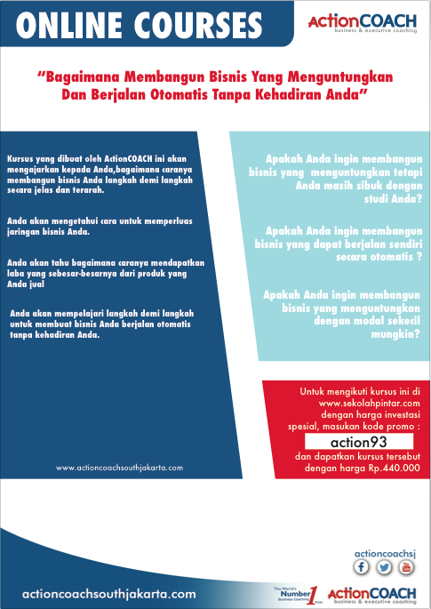 actioncoachsj's tweet photo. @BisnisIndoCom @BisnisIndonesia @bisnisindoclub @InfoBusinessID @Rekosaham @MasCholid @IDBizNews @UFM947 http://t.co/U5ddzE1ltg