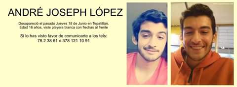 ChuyitaGr's tweet image. @MariluHerrera @VivirGDL  por favor retuitear foto desaparecido en #Tepatitlan