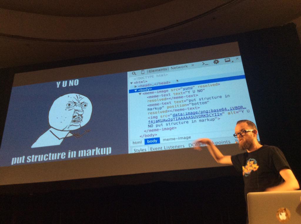 frankarr's tweet image. #wdcode #wyldstallyns @jcreenaune and his meme component, need to add to dev.telstra.com