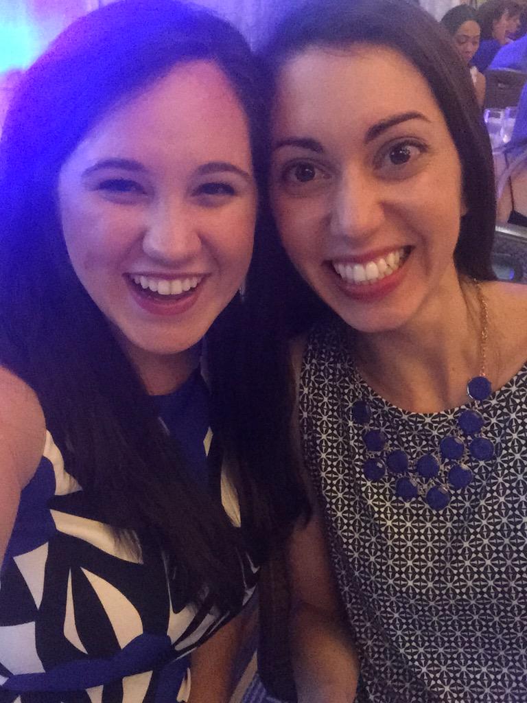Kara_Cronin's tweet photo. So happy to be reunited with the @ADPiLCs &amp; our new friends at the front of the room! #AzureOverAZ #WLFEO #BeAnLC http://t.co/DAnq4MESVa