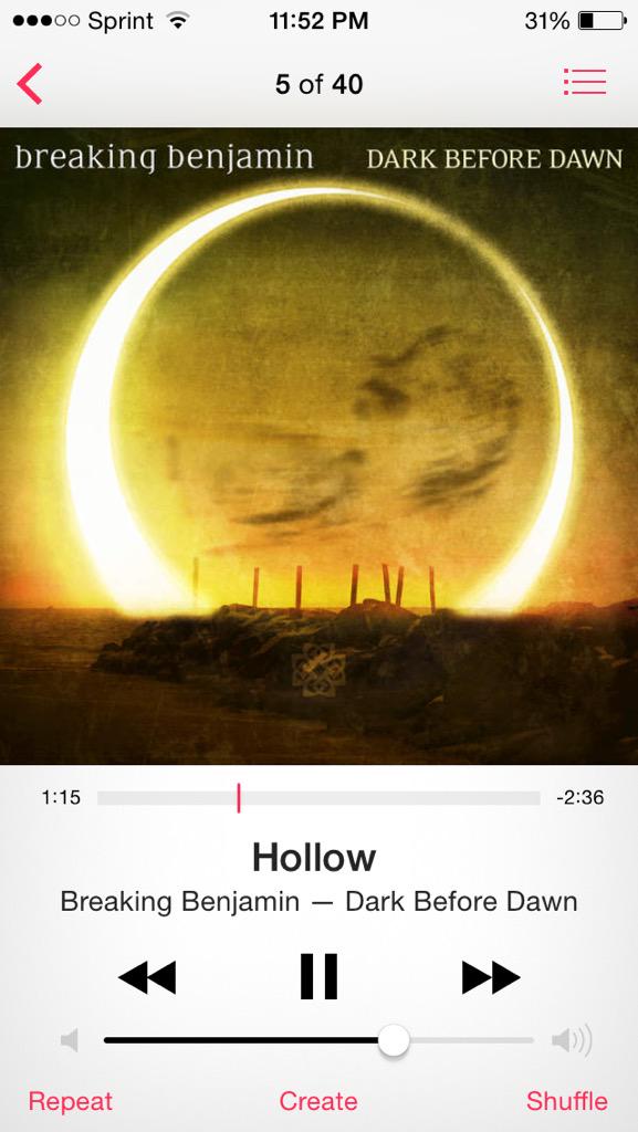 UFCband1's tweet photo. Great album boys in @breakingbenj #ufcband #ufcmilitia #BreakingBenjamin http://t.co/rd1ZGDsOHe