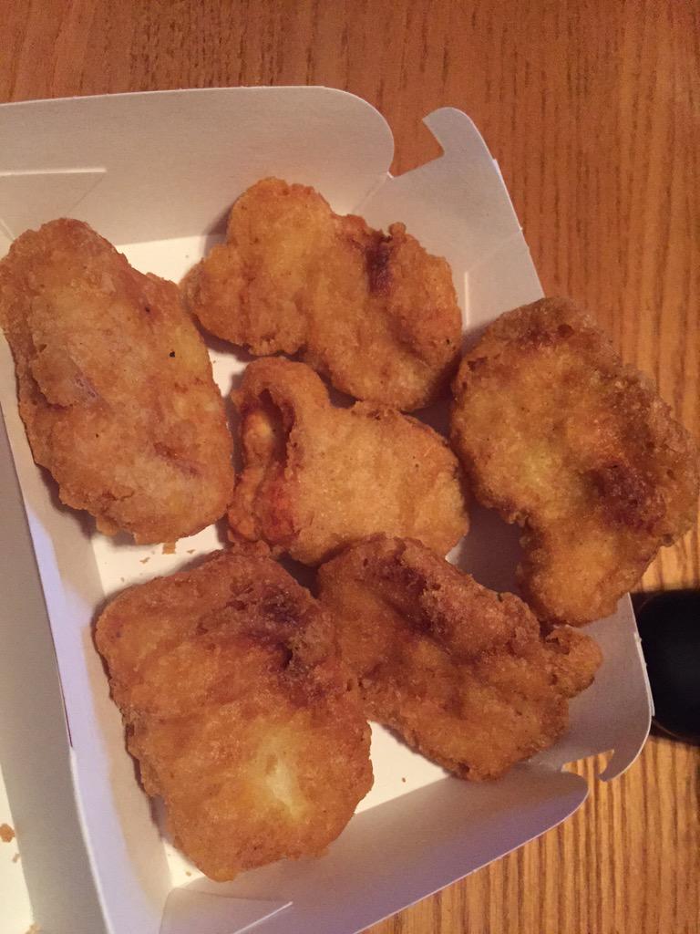 Burnt Chicken Nugget