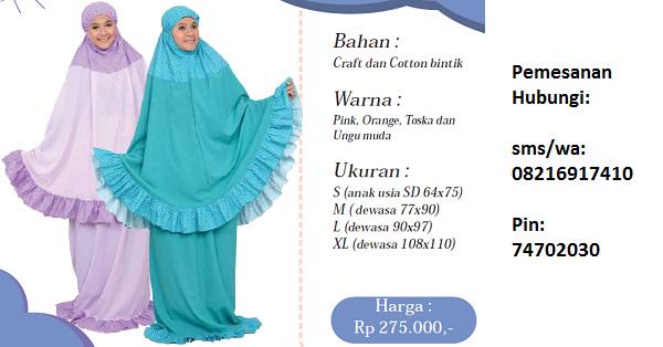BelilasCom's tweet photo. Mukena Alma | Pemesanan Hubungi 082169197410 Pin:74702030 | http://t.co/pSuZ9l5870 http://t.co/kOExzpVUu7 #Belilas