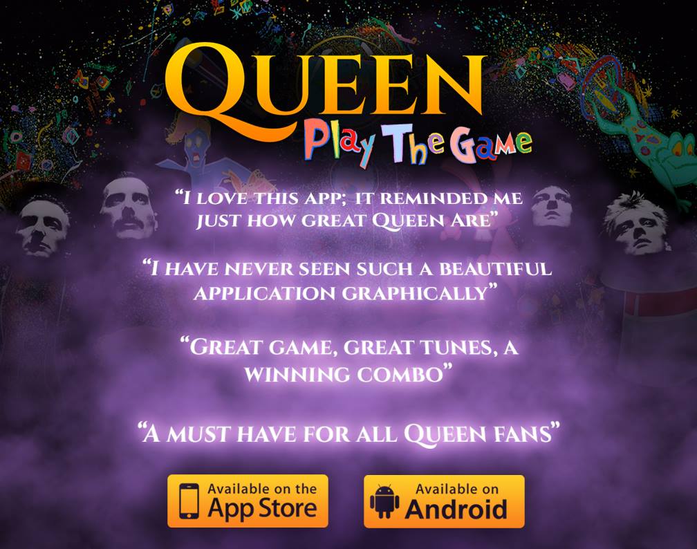 soshigames's tweet photo. Hey #Queen #fans, thanks again for all the positive feedback you're sending about the #app &amp; for all the suggestions. http://t.co/dsNBefmBHG