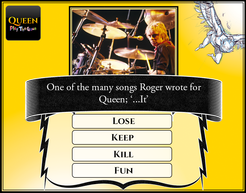 soshigames's tweet photo. Know the answer? #Queen &amp; #RogerTaylor fans. Find more in the app: http://t.co/bFZwoQYkVU, http://t.co/lhEVdNUc5J http://t.co/UPSSjkQpyO