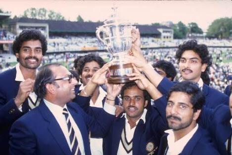 Cricmates's tweet image. It's 32 years to the day since India won 1983 WC !