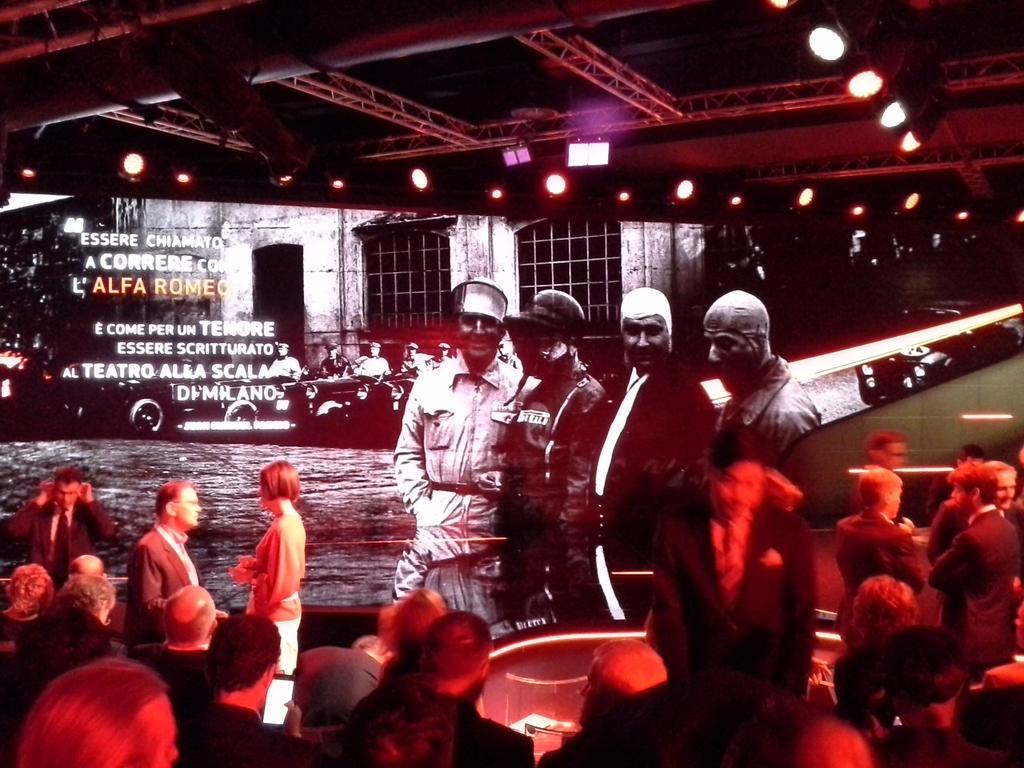 torresport's tweet photo. Ieri il Giulia-day al nuovo museo dell'Alfa Romeo.Arese http://t.co/JpBvyz5iUK