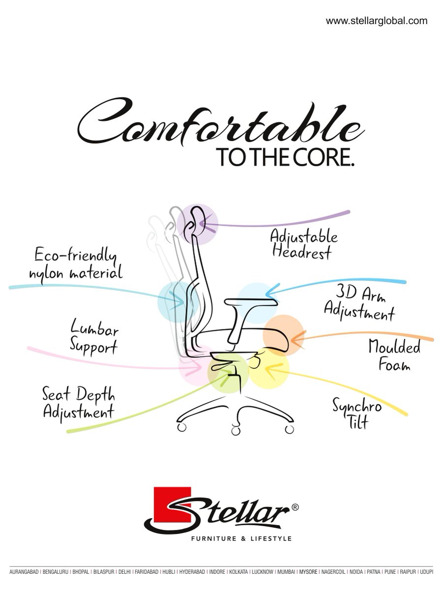 stellarglobal's tweet photo. #Feel the #pleasure of #seating with #stellar #Officechair #executivechairs #visitorchairs http://t.co/a7uKrMfKYb